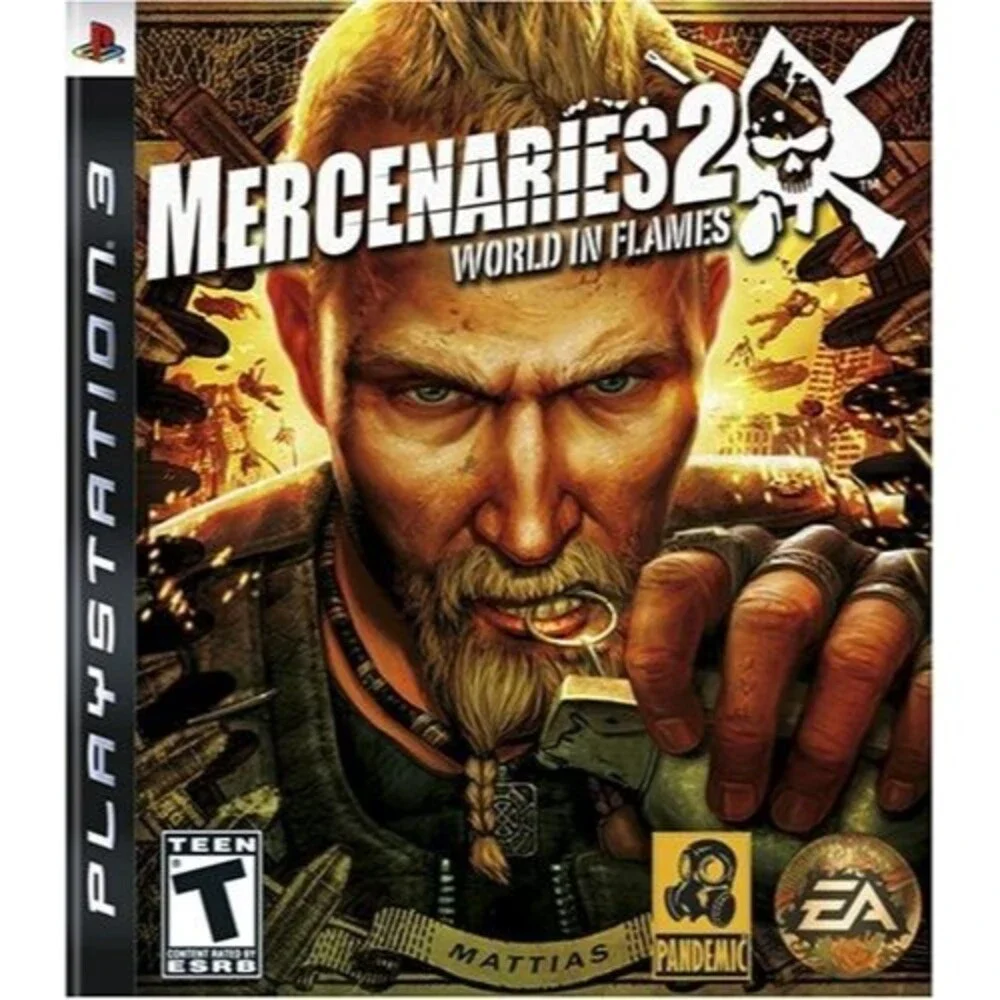 Mercenaries 2 World in Flames - Sony PlayStation 3 PS3 Pre-Owned CIB